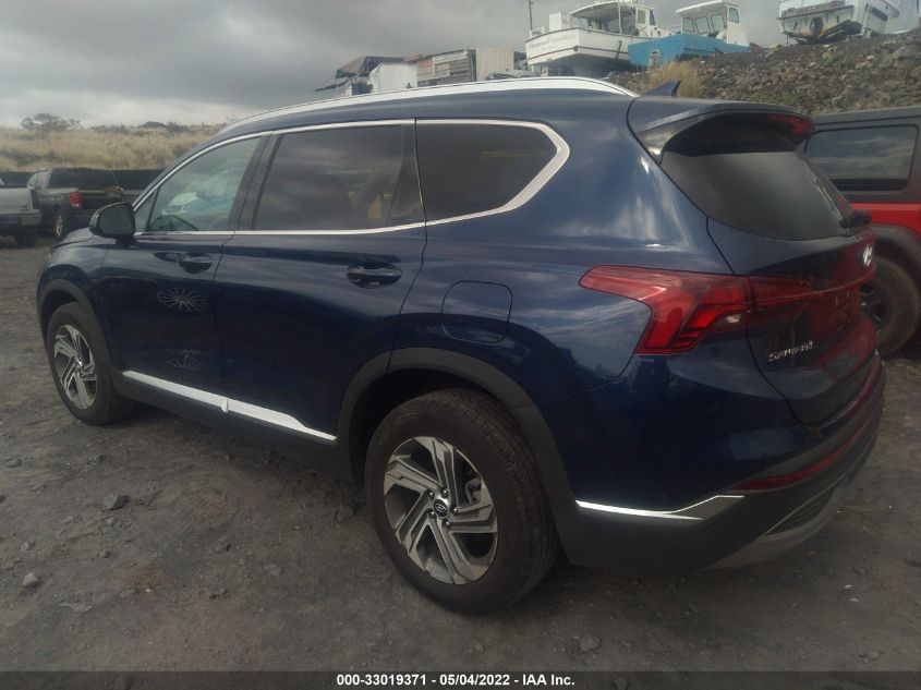 2021 HYUNDAI SANTA FE SEL VIN: 5NMS24AJ0MH307496