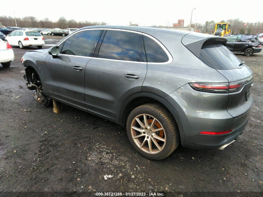 2022 PORSCHE CAYENNE VIN: WP1AA2AY5NDA00303