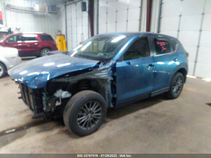 2021 MAZDA CX-5 SPORT VIN: JM3KFBBM9M0400140