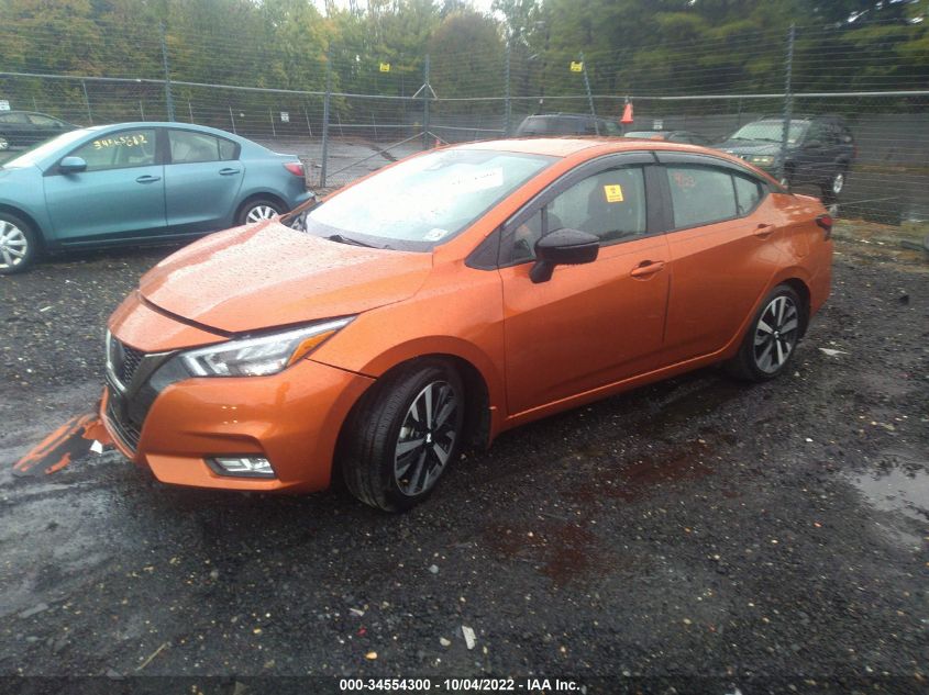 2021 NISSAN VERSA SR VIN: 3N1CN8FV7ML921899