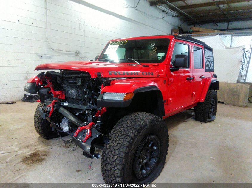 2021 JEEP WRANGLER UNLIMITED RUBICON VIN: 1C4JJXFG7MW824286