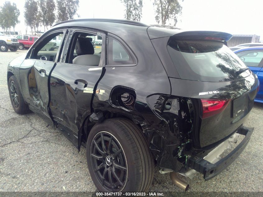 2022 MERCEDES-BENZ GLA AMG GLA 35 VIN: W1N4N5BB8NJ395845