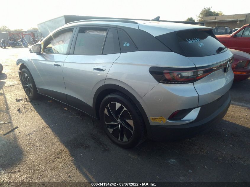 2021 VOLKSWAGEN ID.4 PRO VIN: WVGRMPE23MP026003