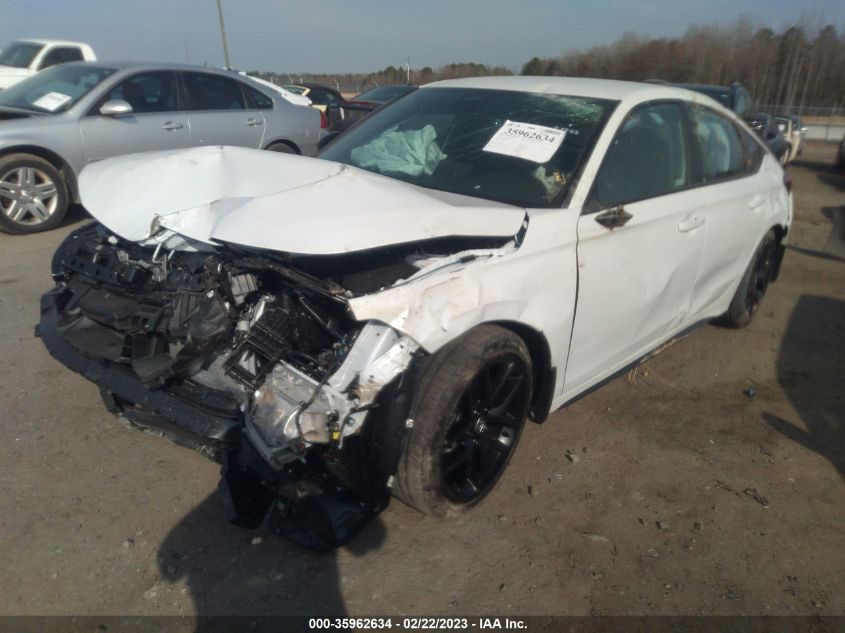 2023 HONDA CIVIC HATCHBACK SPORT VIN: 19XFL2H89PE005447
