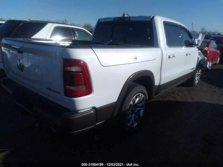 2021 RAM 1500 LONGHORN VIN: 1C6SRFKT1MN501102