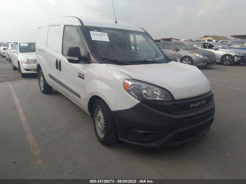 2021 RAM PROMASTER CITY TRADESMAN VIN: ZFBHRFAB8M6V28919