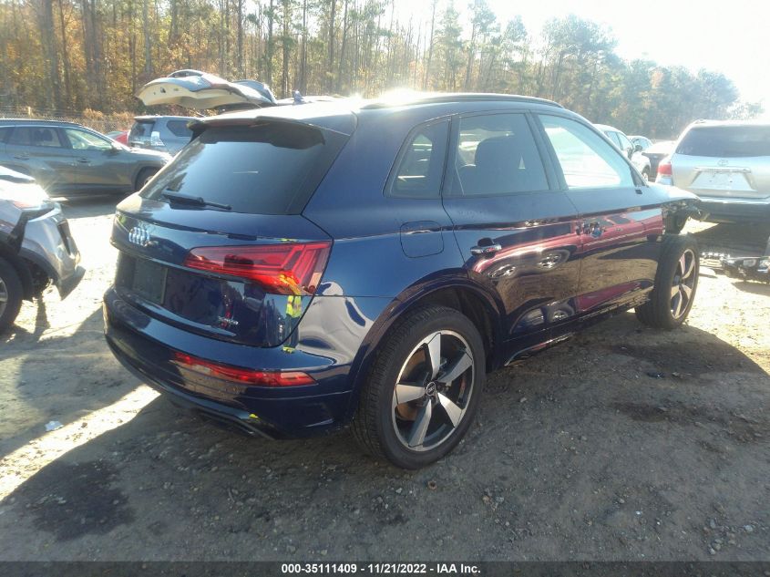 2022 AUDI Q5 S LINE PREMIUM PLUS VIN: WA1EAAFY0N2031552