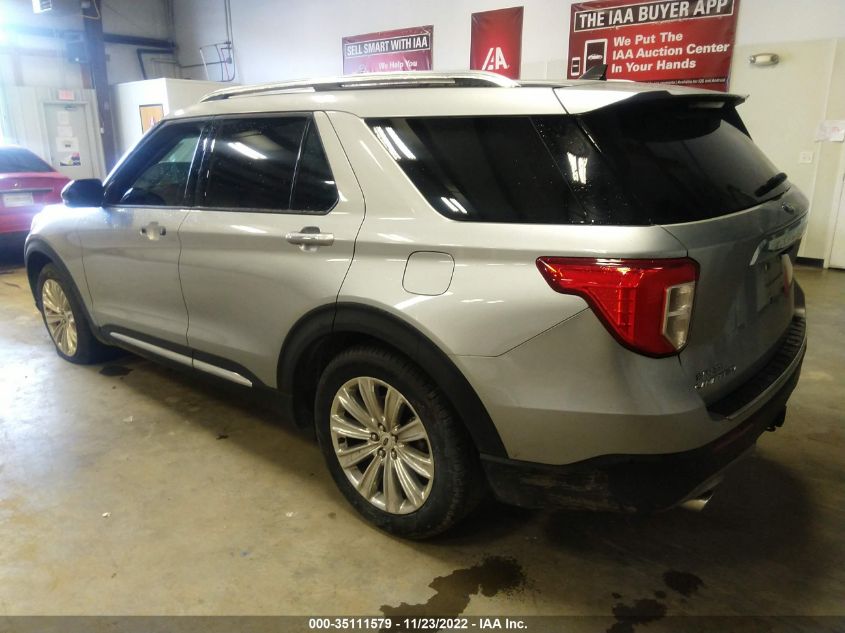 2021 FORD EXPLORER LIMITED VIN: 1FMSK7FH9MGA37419