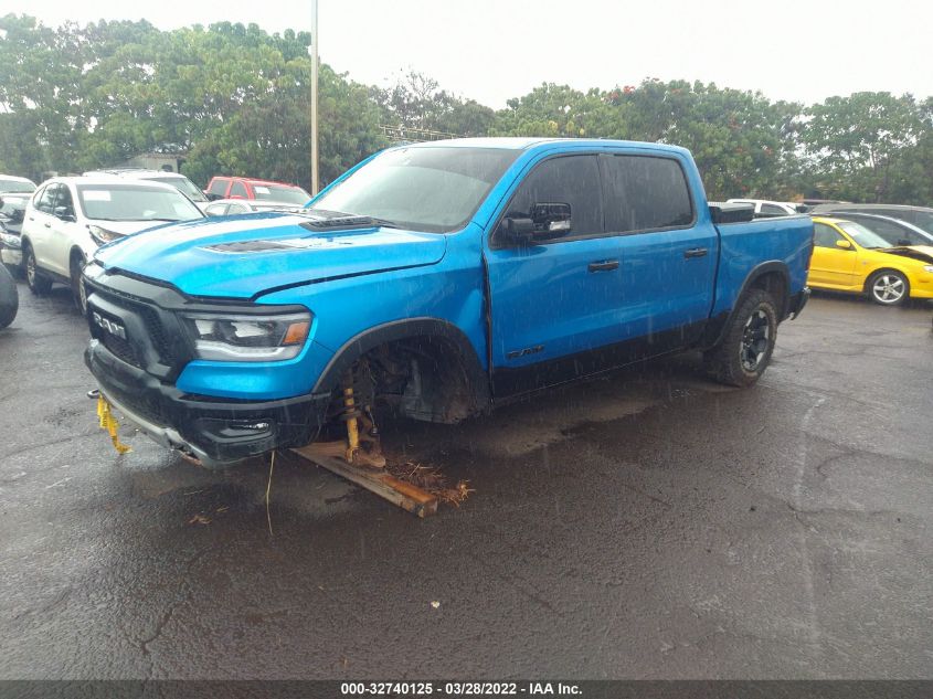 2021 RAM 1500 REBEL VIN: 1C6SRFLTXMN652597
