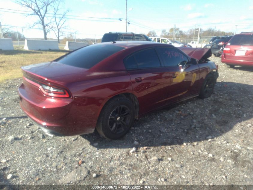 2022 DODGE CHARGER SXT VIN: 2C3CDXBGXNH141802