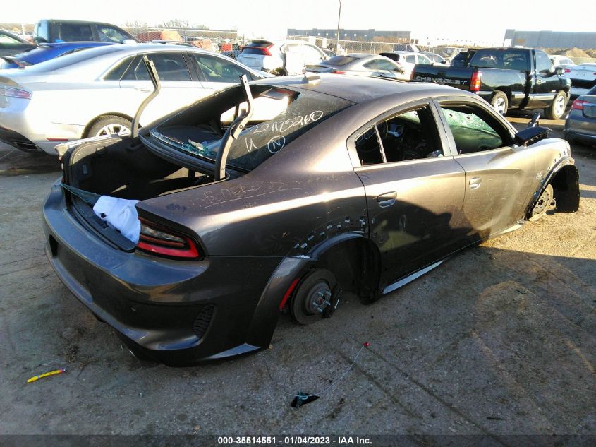 2021 DODGE CHARGER SCAT PACK WIDEBODY VIN: 2C3CDXGJ6MH500307