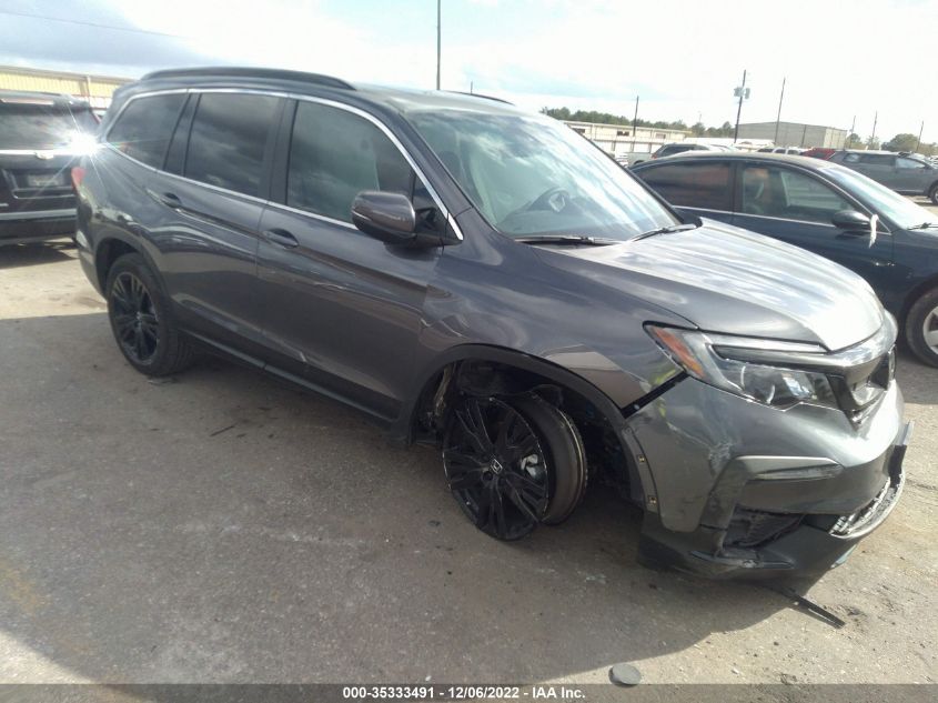 2022 HONDA PILOT SPECIAL EDITION VIN: 5FNYF5H20NB034940