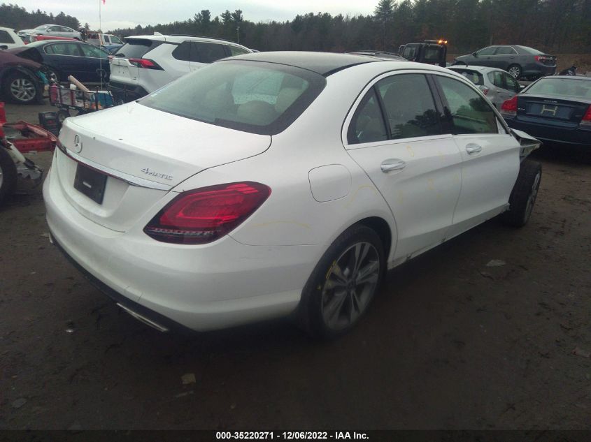 2020 MERCEDES-BENZ C-CLASS C 300 VIN: W1KWF8EB0LR600444