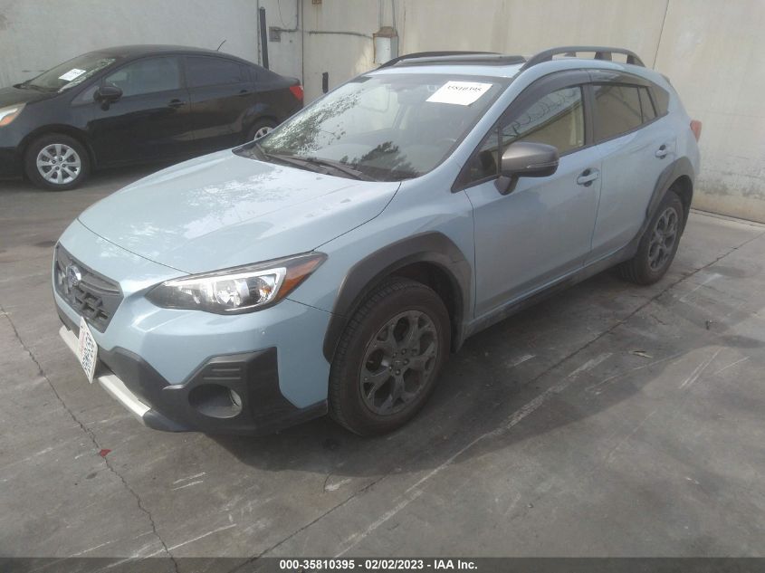 2022 SUBARU CROSSTREK SPORT VIN: JF2GTHSCXNH269743