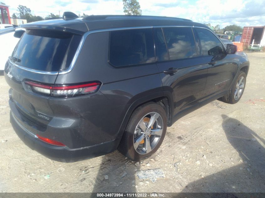 2022 JEEP GRAND CHEROKEE L LIMITED VIN: 1C4RJJBG6N8570307