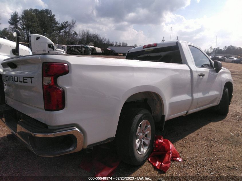 2022 CHEVROLET SILVERADO 1500 LTD WORK TRUCK VIN: 3GCNWAEK3NG215718
