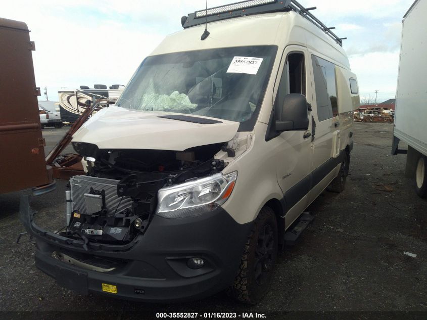 2021 MERCEDES-BENZ SPRINTER CREW VAN VIN: W1W4EBHY5MT080932