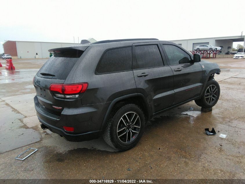 2021 JEEP GRAND CHEROKEE TRAILHAWK VIN: 1C4RJFLTXMC564417