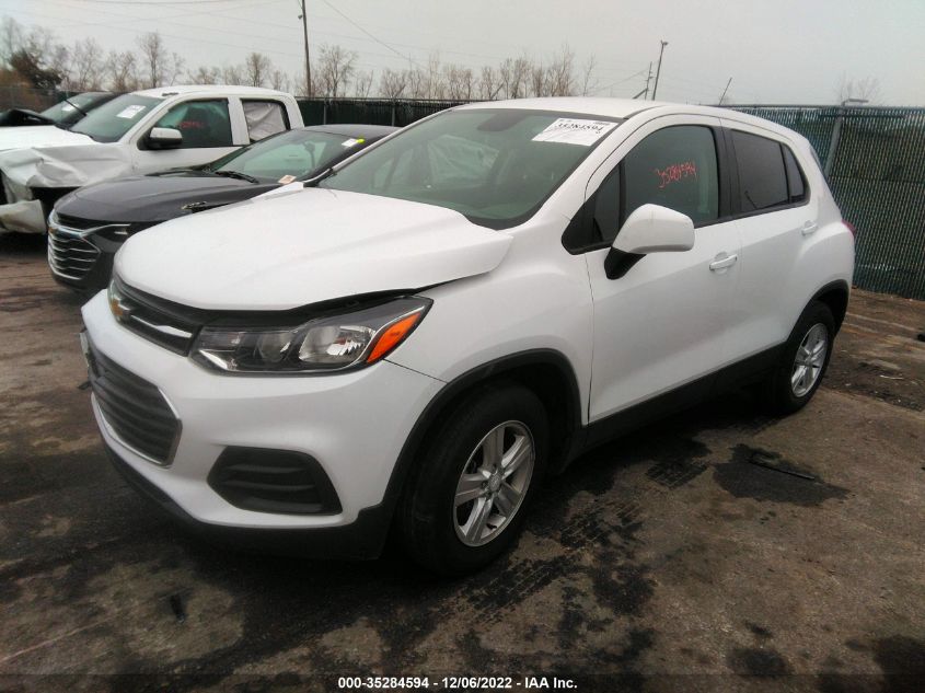 2020 CHEVROLET TRAX LS VIN: 3GNCJKSB5LL142265