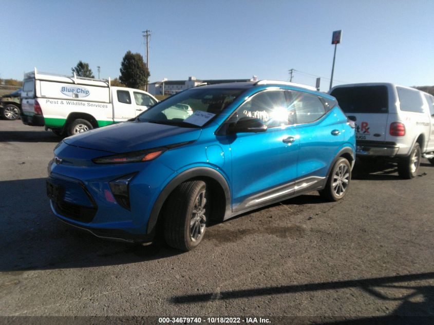 2022 CHEVROLET BOLT EUV PREMIER VIN: 1G1FZ6S04N4129173