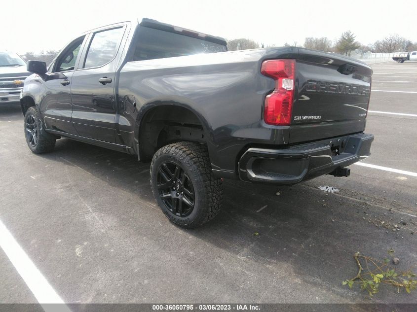 2022 CHEVROLET SILVERADO 1500 CUSTOM TRAIL BOSS VIN: 3GCPDCEK5NG533141
