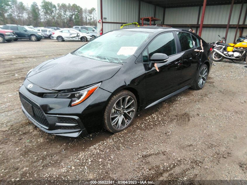 2021 TOYOTA COROLLA SE VIN: 5YFP4MCE2MP091995