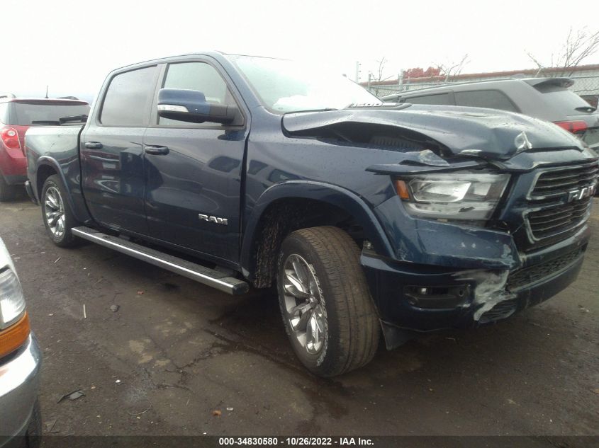 2021 RAM 1500 LARAMIE VIN: 1C6SRFJTXMN509636