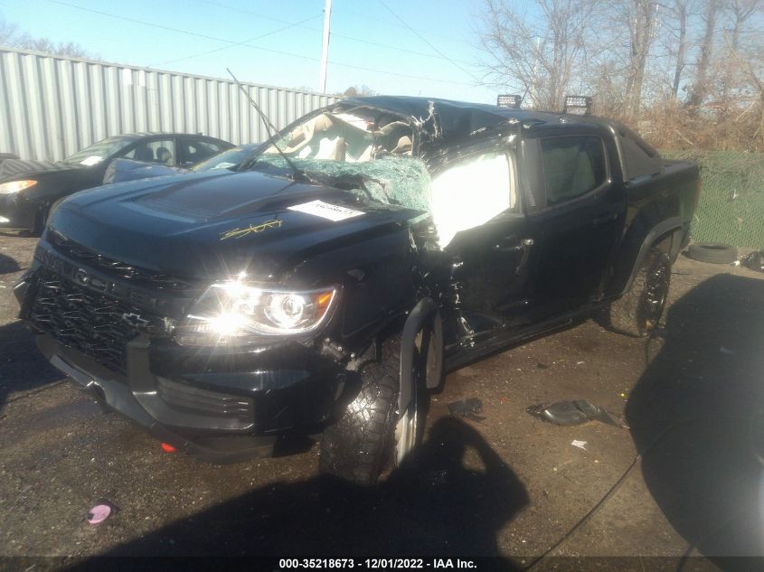 2021 CHEVROLET COLORADO 4WD ZR2 VIN: 1GCGTEEN7M1280006