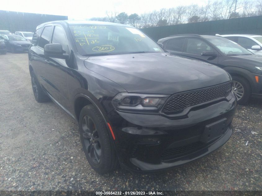 2021 DODGE DURANGO SXT PLUS VIN: 1C4RDJAGXMC757232