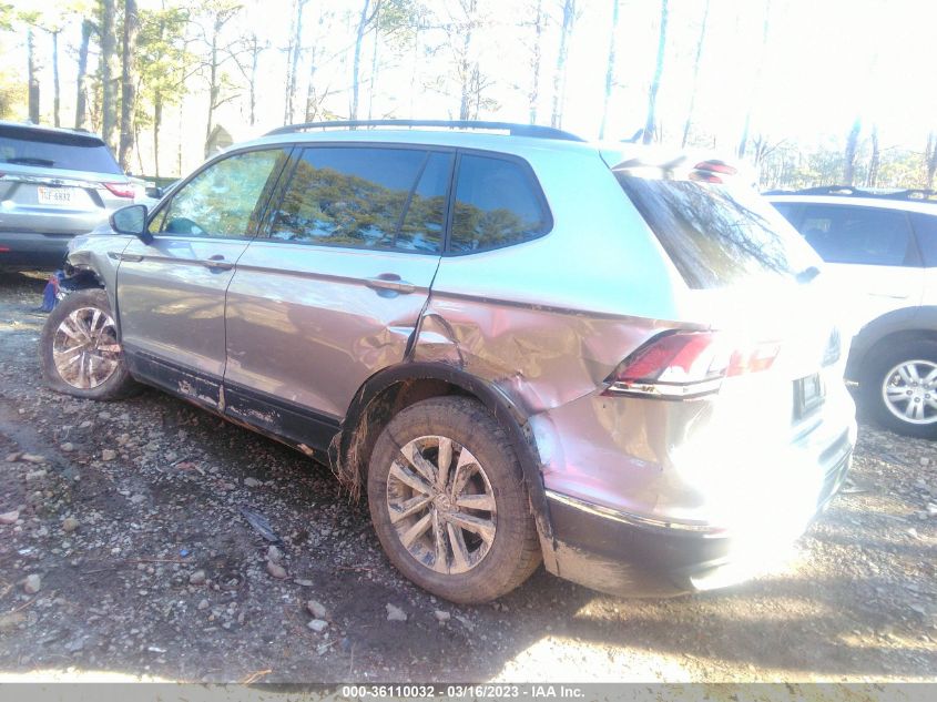 2022 VOLKSWAGEN TIGUAN S VIN: 3VV1B7AX6NM121172