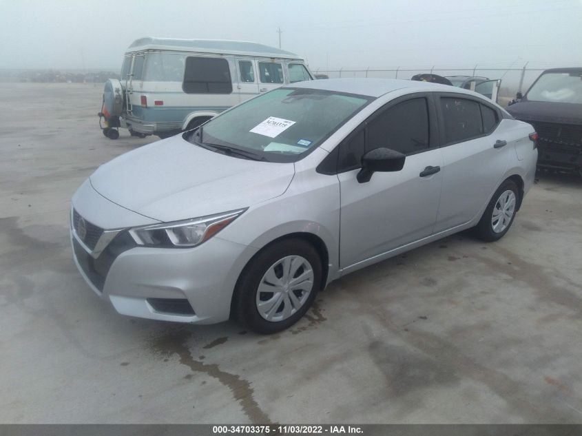 2022 NISSAN VERSA S VIN: 3N1CN8DV3NL839477