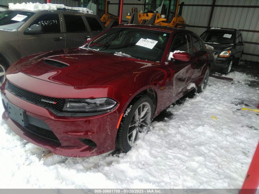 2021 DODGE CHARGER GT VIN: 2C3CDXMG4MH551023