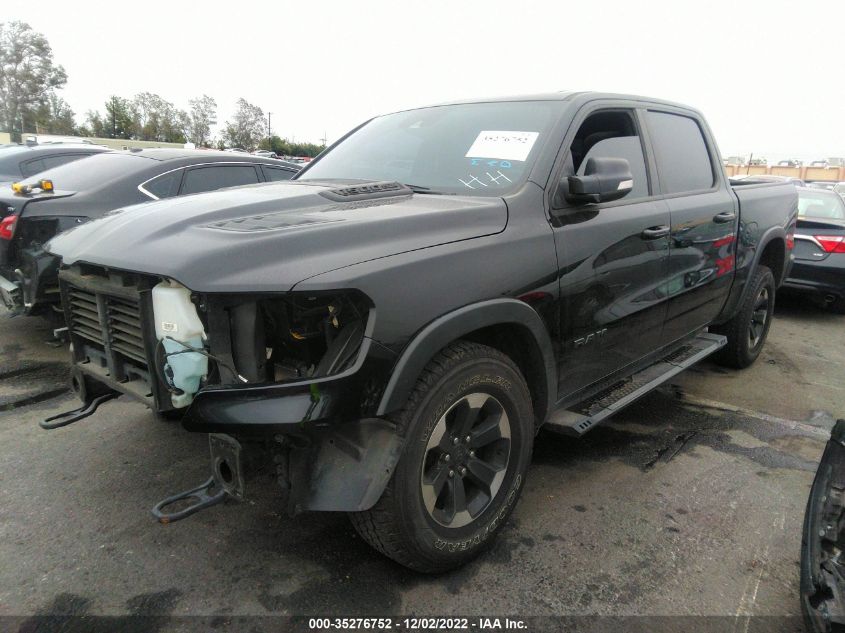 2021 RAM 1500 REBEL VIN: 1C6SRFLT3MN547271
