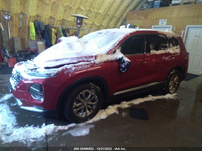 2020 HYUNDAI SANTA FE SEL VIN: 5NMS3CAD7LH233106