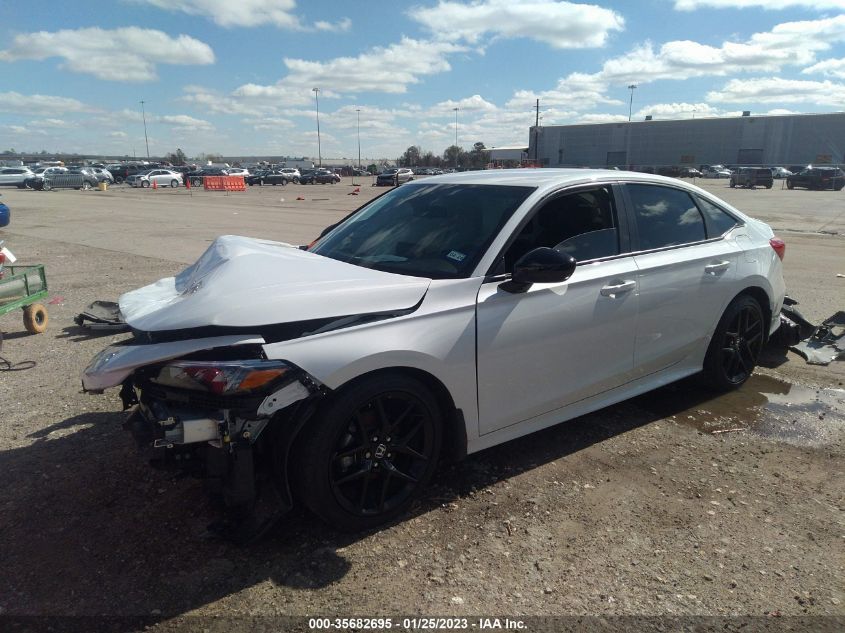 2022 HONDA CIVIC SEDAN SPORT VIN: 2HGFE2F54NH580237