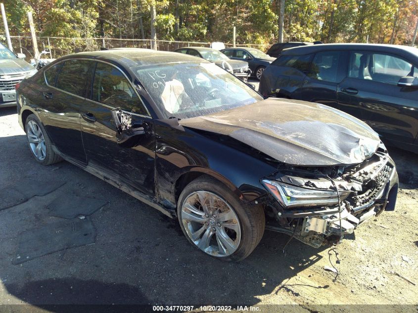 2021 ACURA TLX W/TECHNOLOGY PACKAGE VIN: 19UUB5F44MA007361