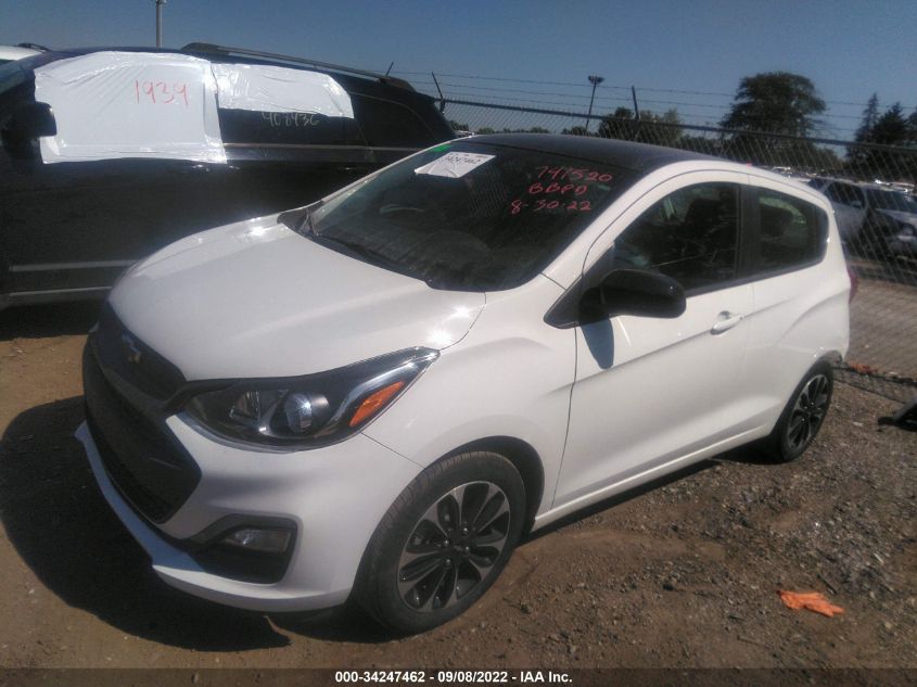 2021 CHEVROLET SPARK 1LT VIN: KL8CD6SA4MC741520
