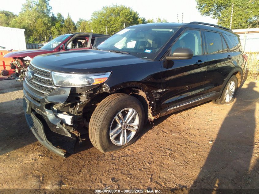 2021 FORD EXPLORER XLT VIN: 1FMSK7DH1MGA52144