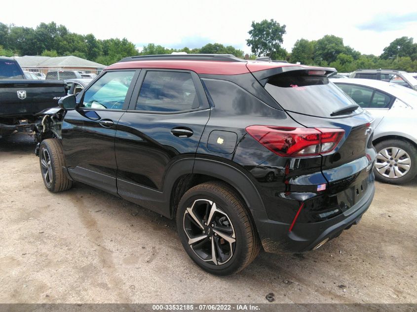 2021 CHEVROLET TRAILBLAZER RS VIN: KL79MTSL9MB004205