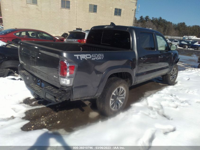 2022 TOYOTA TACOMA 4WD SR/SR5/TRD SPORT VIN: 3TMCZ5AN4NM475309