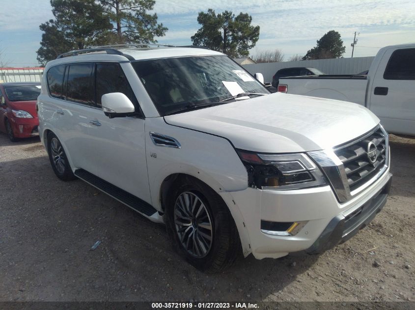 2021 NISSAN ARMADA SL VIN: JN8AY2BAXM9374622