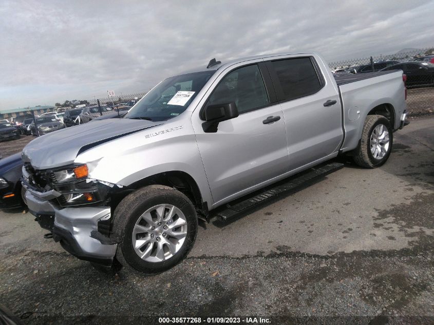 2022 CHEVROLET SILVERADO 1500 LTD CUSTOM VIN: 1GCPWBEK3NZ132207
