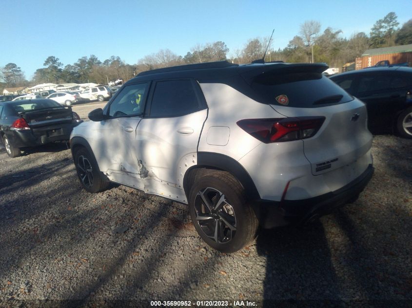 2022 CHEVROLET TRAILBLAZER RS VIN: KL79MTSL7NB069264