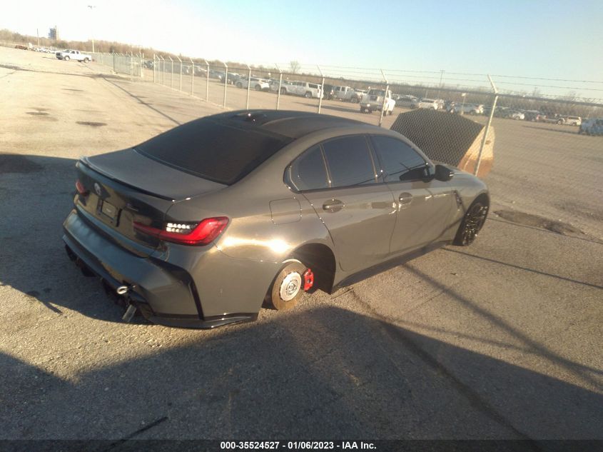 2022 BMW M3 COMPETITION XDRIVE VIN: WBS43AY03NFN13422