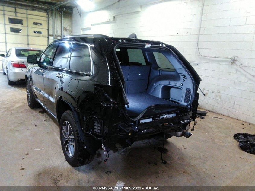 2022 JEEP GRAND CHEROKEE WK LIMITED VIN: 1C4RJFBG0NC123305