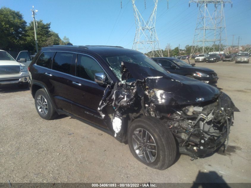 2021 JEEP GRAND CHEROKEE LIMITED VIN: 1C4RJFBG8MC592611