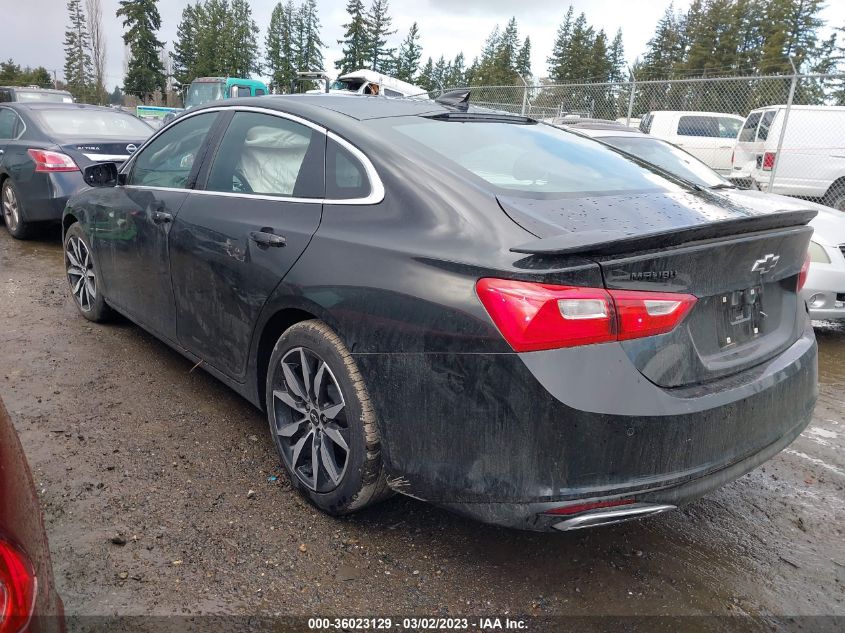 2022 CHEVROLET MALIBU RS VIN: 1G1ZG5ST9NF214974