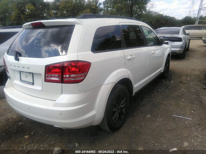 2020 DODGE JOURNEY SE VALUE VIN: 3C4PDCAB8LT275577