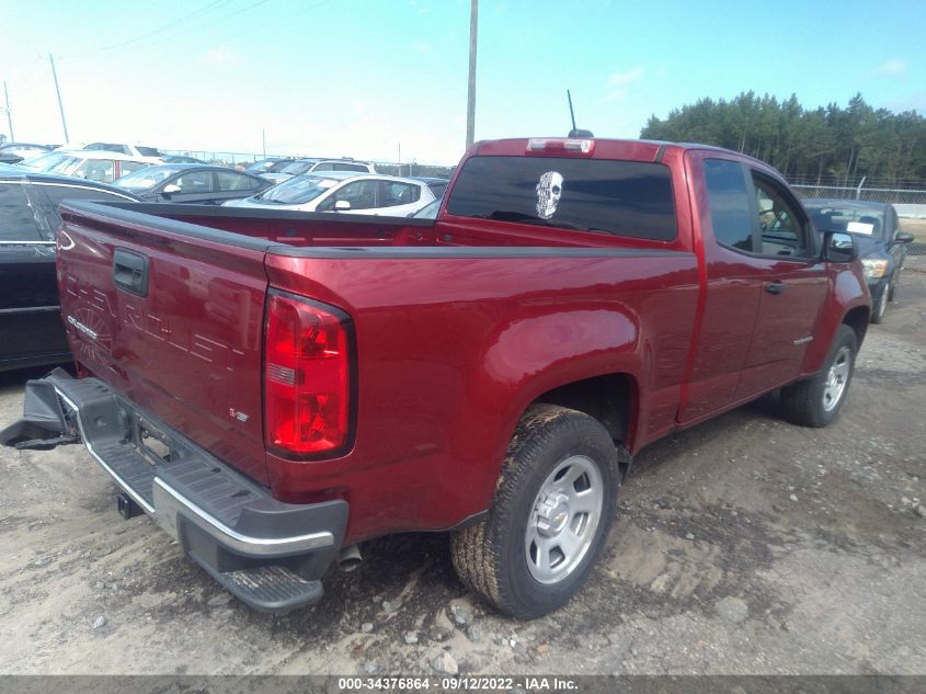 2021 CHEVROLET COLORADO 2WD WORK TRUCK VIN: 1GCHSBENXM1180830