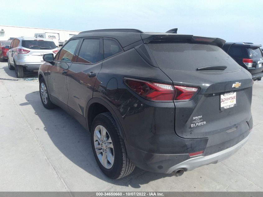 2022 CHEVROLET BLAZER LT VIN: 3GNKBCR4XNS189418